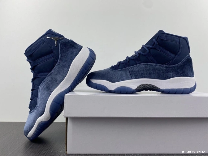 Rep Midnight Jordan AR0715-441 Air Navy Velvet WMNS 11 0814
